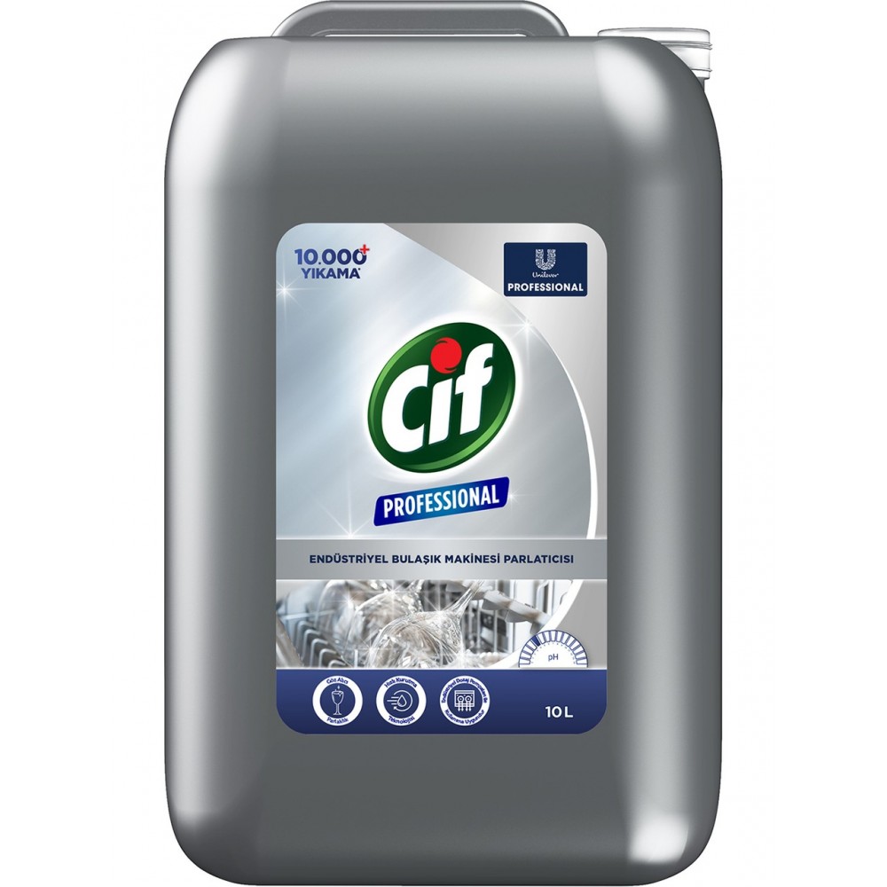 Cif Pro Bulaşık Makinesi Parlatıcısı 10 L